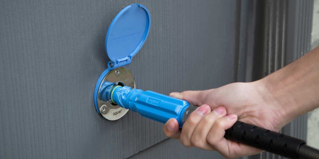Core77: The Aquor House Hydrant: A Dripless, Unfreezable Hose Bib Design
