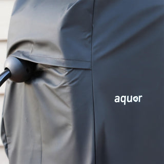 Aquor Retractable Hose Reel Cover in Jet Black