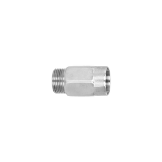 A product shot of the three-quarters inch NPT inlet.