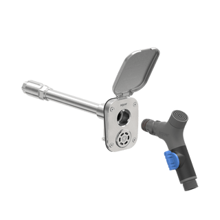 Premium House Hydrant V2+ - Brushed Stainless Steel