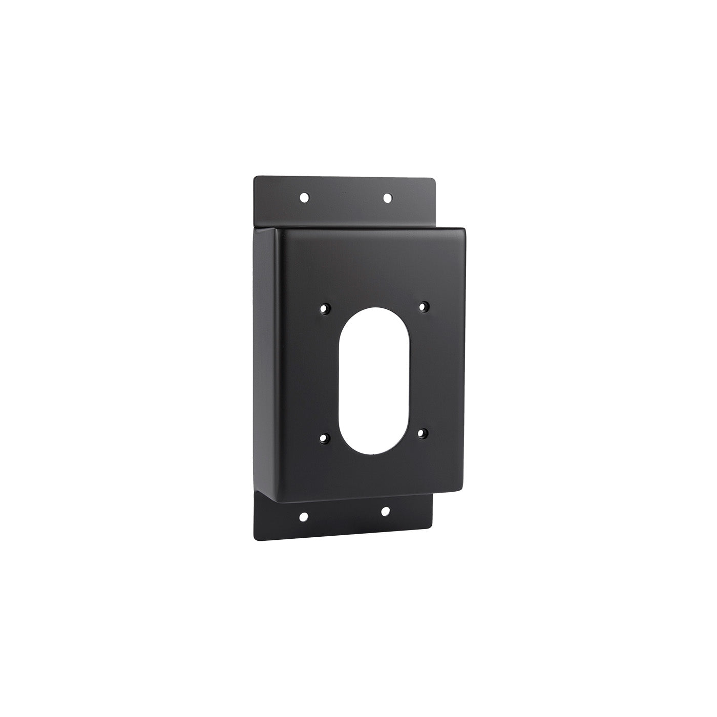 Stainless Steel Mounting Box, Matte Black - V2+