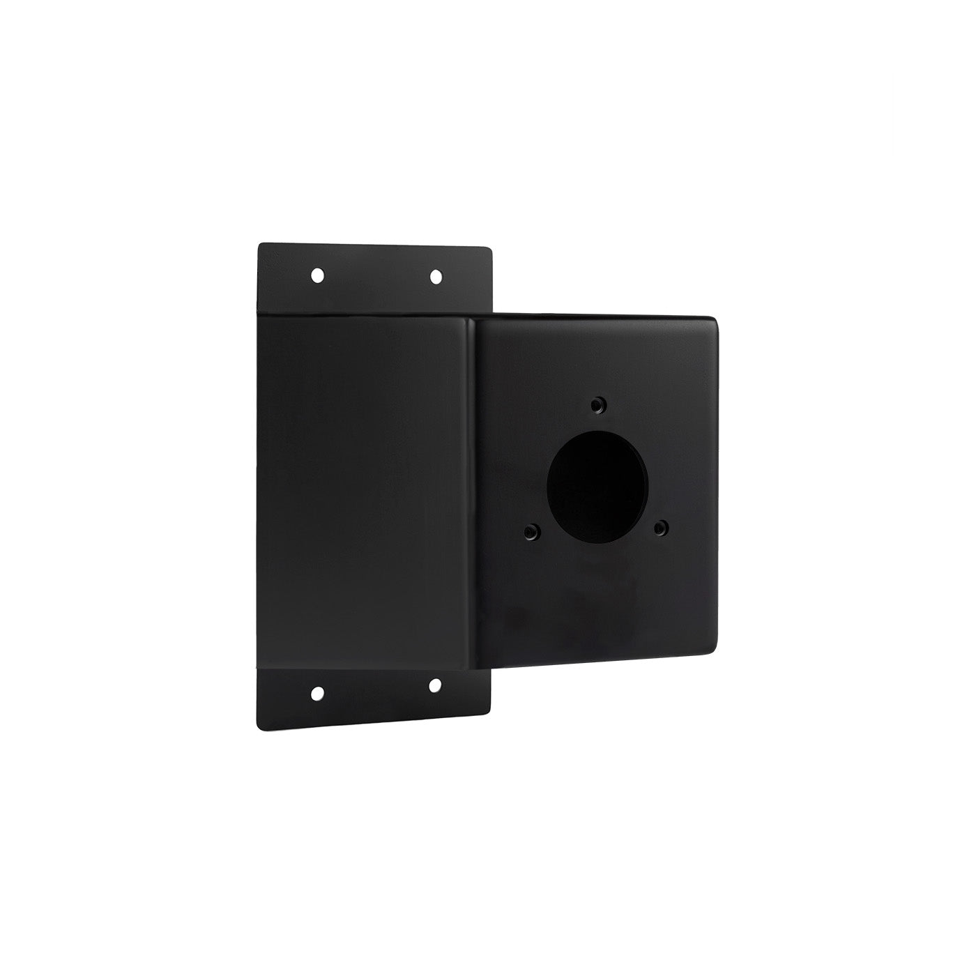 Aquor Mounting Box V1+ with a Matte Black Finish, 5.5" for House Hydrant V1/V1+, Universal Hydrant, Marine Deckwash, and RV City Water Inlet