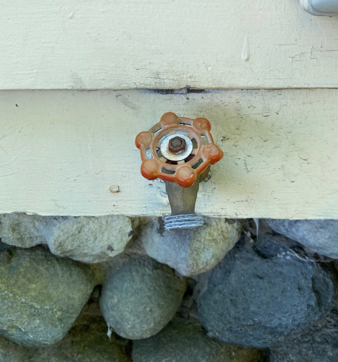How to prevent mold growth in your home: swap out old brass spigots.
