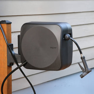 Aquor Retractable Hose Reel Charcoal