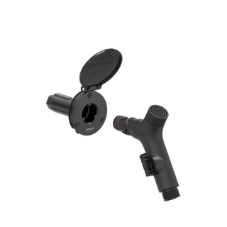 Premium House Hydrant V1+ - Matte Black Stainless