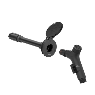 Premium House Hydrant V1+ - Matte Black Stainless