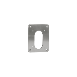Brushed Stainless Steel Mounting Plate V2+