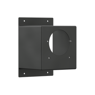 Matte Black Stainless Steel Mounting Box - Hot+Cold