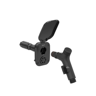 Premium House Hydrant V2+ - Matte Black Stainless