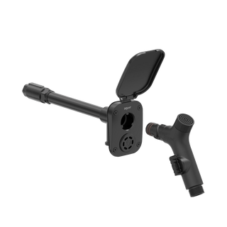 Premium House Hydrant V2+ - Matte Black Stainless