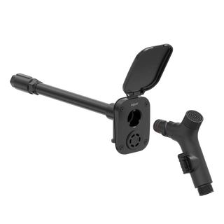 Premium House Hydrant V2+ - Matte Black Stainless