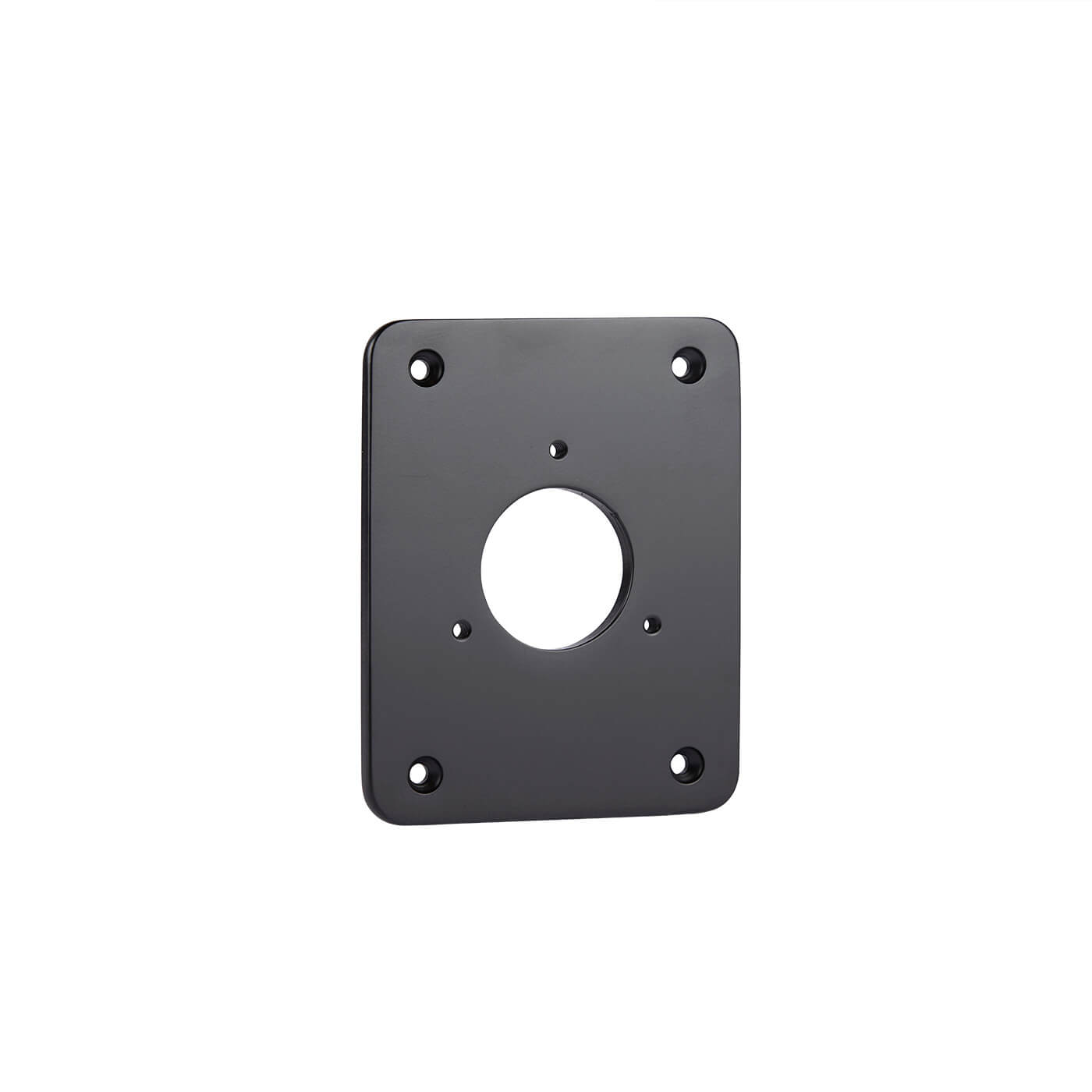 Aquor Mounting Plate V1+ in Matte Black for House Hydrant V1/V1+, Universal Hydrant, Marine Deckwash, and RV City Water Inlet
